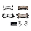 PowerStop Z36 Truck And Tow Carbon-Fiber Ceramic Brake Pads With Hardware