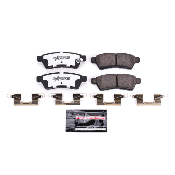 PowerStop Z36 Truck And Tow Carbon-Fiber Ceramic Brake Pads With Hardware