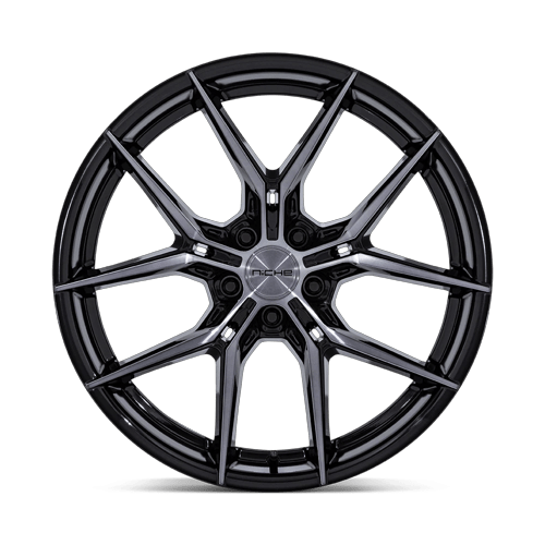 19x8.5 Niche NC279 Prodigy 5 Gloss Black Dark Tinted Clear 5x120 ET38 Wheel