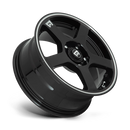 18x8 Motegi MR116 Black Wheel/Rim 5x108 5-108 5x4.25 18-8 ET45