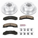 PowerStop Z23 Daily Driver Carbon-Fiber Ceramic Brake Pad and Drilled & Slotted