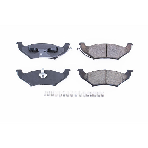 PowerStop Z17 Evolution Ceramic Brake Pads With Hardware