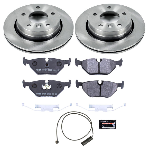 PowerStop Track Day High-Performance Brake Pad and Rotor Kit
