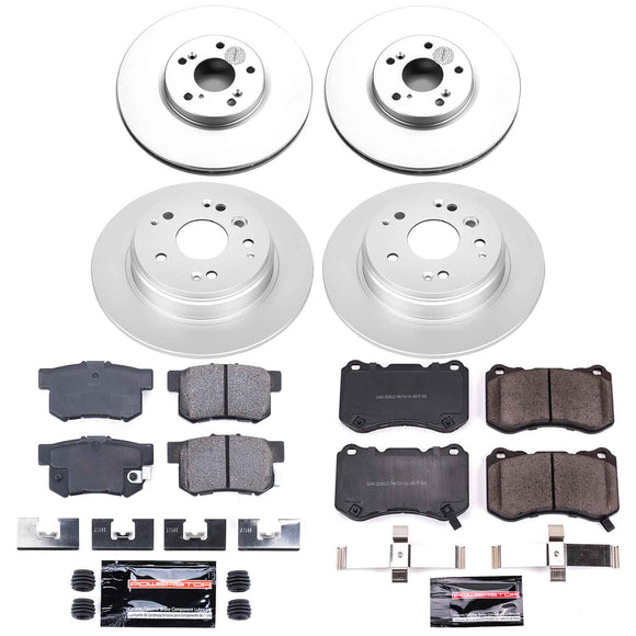 Z23 Daily Driver Premium Carbon-Fiber Ceramic Brake Pad and Fully Coated Rotor K