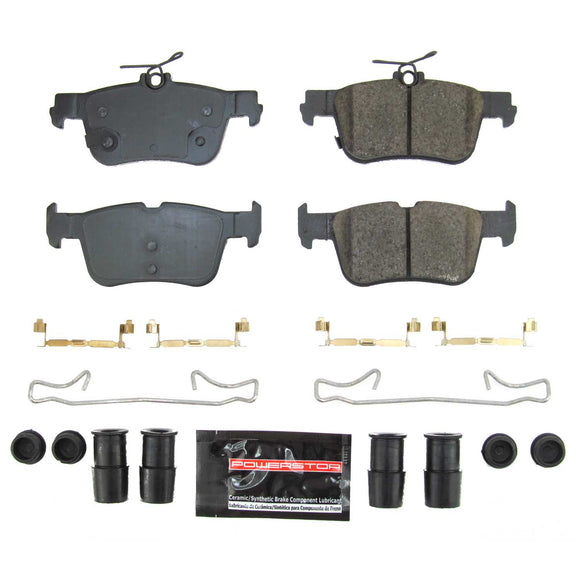 PowerStop Z23 Evolution Sport Carbon-Fiber Brake Pads With Hardware