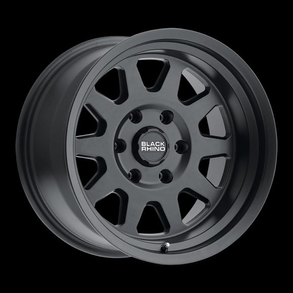 16X8 Black Rhino Stadium Matte Black 6X139.7 6X5.5 ET-10 Wheel Rim