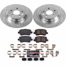 PowerStop Z23 Daily Driver Carbon-Fiber Ceramic Brake Pad and Drilled & Slotted