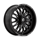 20X7 Fuel UTV D821 ARC UTV Gloss Black Milled 4X156 ET13 Wheel Rim