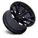 18x9 Fuel Off-Road FC402 Catalyst Matte Black Gloss Black Lip 6x139.7 ET1 Wheel