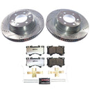 PowerStop Z36 Carbon-Fiber Ceramic Brake Pad with Drilled and Slotted Rotor Kit