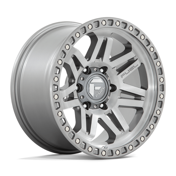 17x9 Fuel Off-Road D812 Syndicate Platinum 6x139.7 ET-12 CB106.1 Wheel Rim