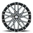 20x9 Sapphire Luxury Alloys SX02-02 Gloss Black Machined 5x114.3 ET35 CB73 Wheel