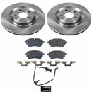 OE Stock Replacement Low-Dust Ceramic Brake Pad and Rotor Kit