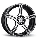 13x5.5 Konig Incident Graphite Machined 4x100 4x114.3 4x4.5 ET38 Wheel Rim-4