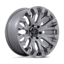 20x9 Fuel Off-Road D830 Quake Gray 6x139.7 ET1 CB106.1 Wheel Rim