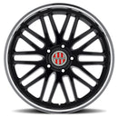 19x11 Victor Lemans Black Wheel/Rim 5x130 5-130 19-11 Porsche ET36-4