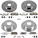 PowerStop Z26 Street Performance Ceramic Brake Pad and Drilled & Slotted Rotor K