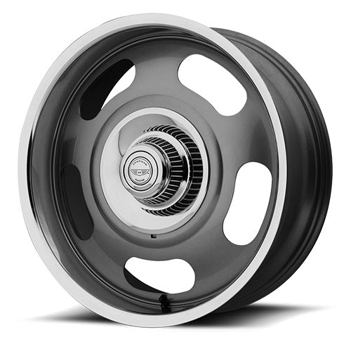 17X8 American Racing VN506 MAG-GRY POL-LP 5X120.65/5X127 ET0 wheel/rim