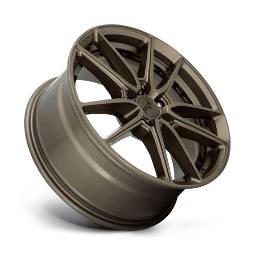 8x18 Niche Wheels M222 DFS Matte Bronze Wheel 5x114.3 ET40 CB72.56