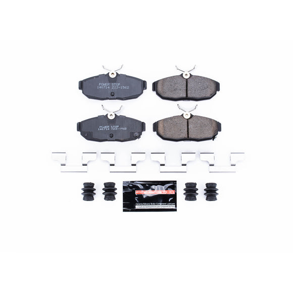 PowerStop Z23 Evolution Sport Carbon-Fiber Brake Pads With Hardware