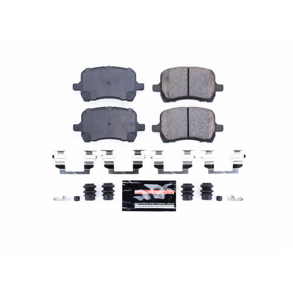 PowerStop Z23 Evolution Sport Carbon-Fiber Brake Pads With Hardware