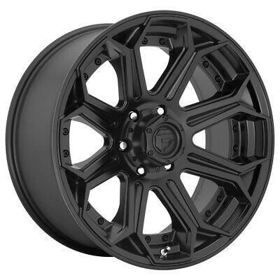 20x9 Fuel Off-Road D706 Siege Matte Black 6x139.7 ET1 CB106.1 Wheel Rim