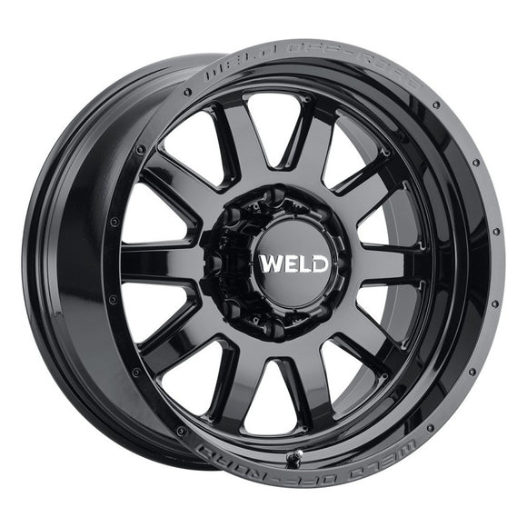 18x9 WELD Off-Road Stealth Gloss Black 6x135 6x139.7 ET0 CB106.1 Wheel Rim