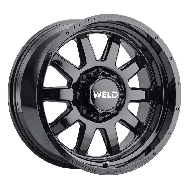 18x9 WELD Off-Road Stealth Gloss Black 6x135 6x139.7 6x5.5 ET0 Wheel Rim