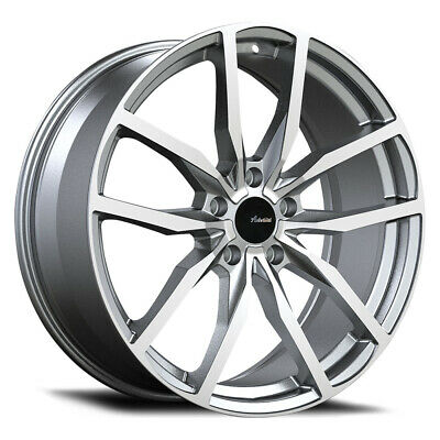 20x8.5 Advanti Racing Rasato Gloss Black 5x114.3 5x4.5 ET45 Wheel Rim