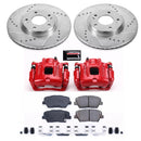 PowerStop Z23 Daily Driver Carbon-Fiber Ceramic Pads Drilled & Slotted Rotor & C