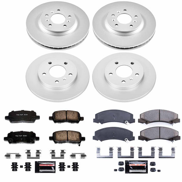 Z23 Daily Driver Premium Carbon-Fiber Ceramic Brake Pad and Fully Coated Rotor K