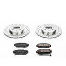 PowerStop Z23 Daily Driver Carbon-Fiber Ceramic Brake Pad and Drilled & Slotted