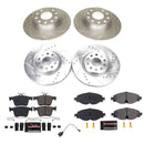 PowerStop Z23 Daily Driver Carbon-Fiber Ceramic Brake Pad and Drilled & Slotted