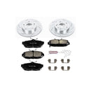 PowerStop Z23 Daily Driver Carbon-Fiber Ceramic Brake Pad and Drilled & Slotted