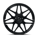 22x9.5 Dolce VERONA Glossy Black Wheel 6x135 ET35 CB106.2