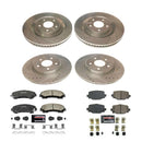 PowerStop Z23 Daily Driver Carbon-Fiber Ceramic Brake Pad and Drilled & Slotted