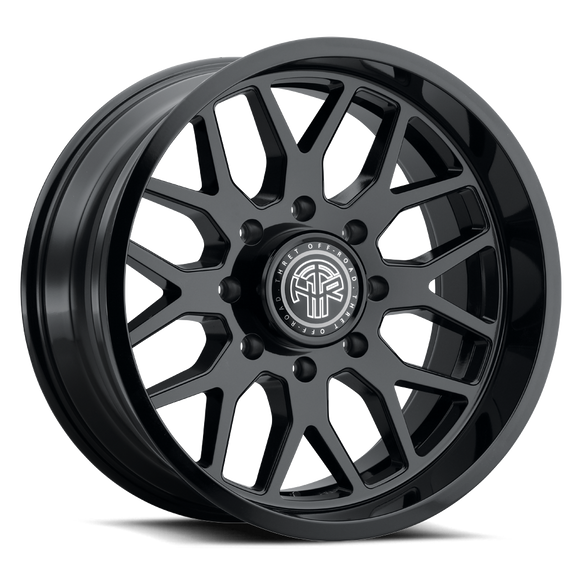 22x10 Thret Offroad Monarch-901 Gloss Black Wheel 8x180 ET-21 CB124.1