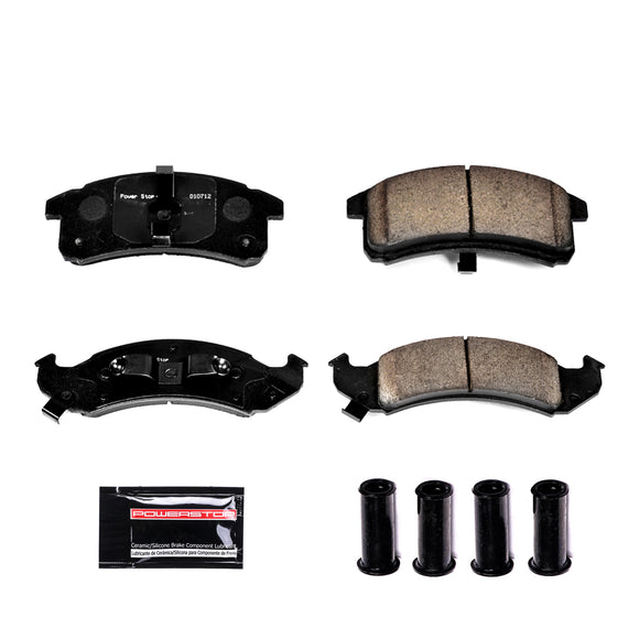 PowerStop Z23 Evolution Sport Carbon-Fiber Brake Pads With Hardware