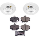 PowerStop Genuine Geomet Coated Rotor and Carbon-Fiber Ceramic Brake Pad Kit