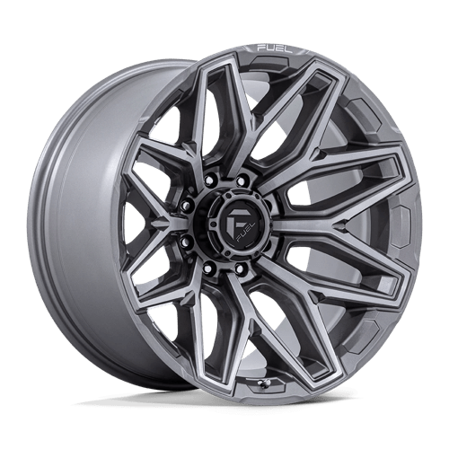 22x12 Fuel Off-Road FLUX Platinum Wheel 8x165.1 ET-44 CB125.1