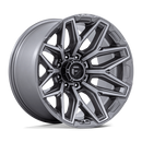 22x12 Fuel Off-Road FLUX Platinum Wheel 8x165.1 ET-44 CB125.1