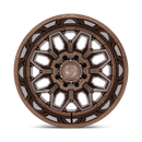 22x8.25 Fuel Off-Road D876 Flux Dually Platinum Bronze 8x165.1 ET-265 Wheel