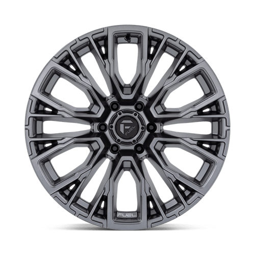 17x9 Fuel Off-Road D848 Rebar Gray 6x139.7 ET1 CB106.1 Wheel Rim