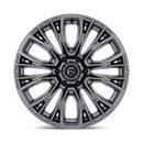 17x9 Fuel Off-Road D848 Rebar Gray 6x139.7 ET1 CB106.1 Wheel Rim