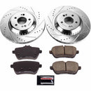 PowerStop Z23 Daily Driver Carbon-Fiber Ceramic Brake Pad and Drilled & Slotted