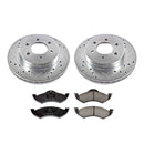 PowerStop Z23 Daily Driver Carbon-Fiber Ceramic Brake Pad and Drilled & Slotted