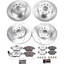 PowerStop Z26 Street Performance Ceramic Brake Pad and Drilled & Slotted Rotor K