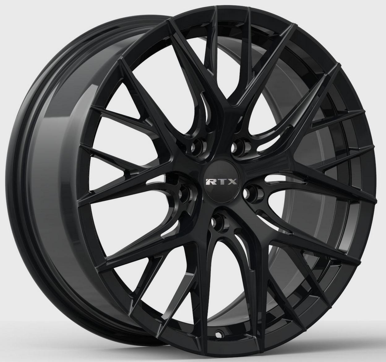 18x8 RTX Valkyrie Gloss Black 5x114.3 ET40 wheel/rim