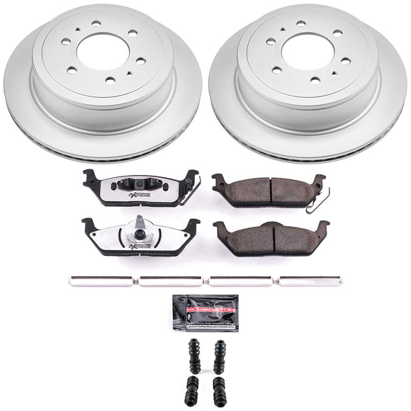 Z36 Truck & Tow Premium Carbon-Fiber Ceramic Brake Pad and Fully Coated Rotor Ki