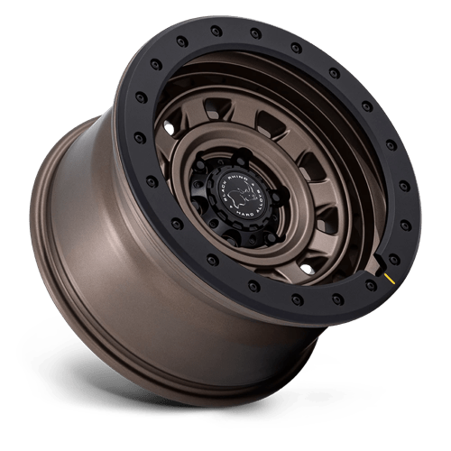 17x9 Black Rhino BR023 Xplorer Burnt Bronze W/ Matte Black Lip 5x127 ET-12 Wheel